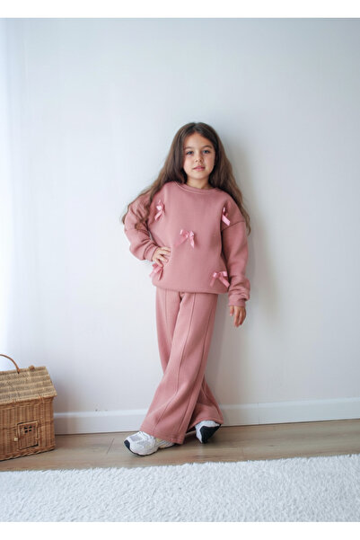 jeliboomkidswear Σετ αθλητικής φόρμας για κορίτσια - 3 νήματα με ριγέ