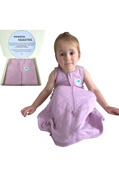 Miriboo Sleeping Bag for Babies and Children, 6-12 months, 1 TOG, PREMIUM Bamboo, Temperature Indicator