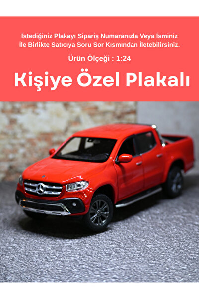 bebeym Mercedes X-Class Metal Model Araç - 1:24 X Class Metal Oyuncak Araba -...