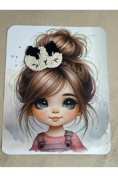 Momsada Cat Snap Clip Children's and Baby Clip Hairless Baby Clip Newborn Clip