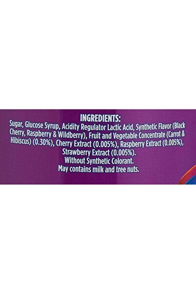 FOX'S Clear Mixed Berry Flavored Candy Tin 180g