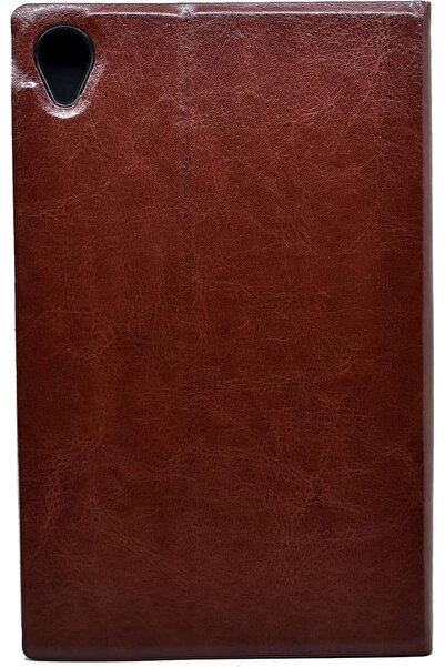 Generic Flip Stand Case for Lenovo Tab M8 (8in, Dark Brown)