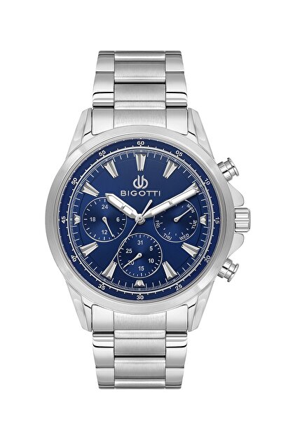 Bigotti Men's Wristwatch Original Two Years Warranty Internal Components Active New Season