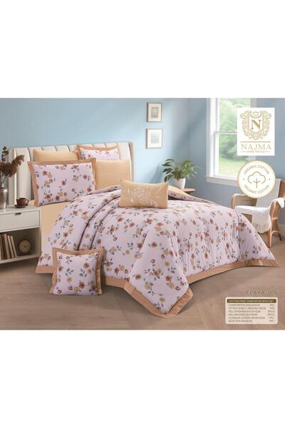 Moon مفرش صيفي ملكي نفرين 8 قطع قطن 100×100