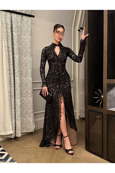 alweshah alahmar lace dress