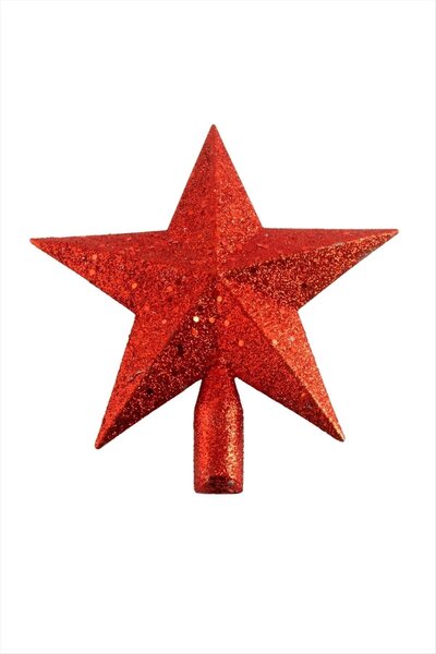 OSENSE نجمة شجرة عيد الميلاد من تيبي 20 سم