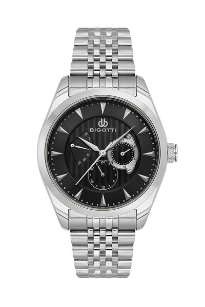 Bigotti Jubile Cord Men's Wristwatch New Design Special Boxed Shipping 2 Years Warranty