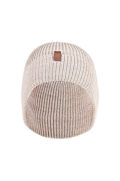 NORFOLK Norwick 70% Merino Wool Beanie Oatmeal