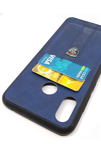 Other Huawei Honor Play Leather Case (Credit Card Slot) - Blue