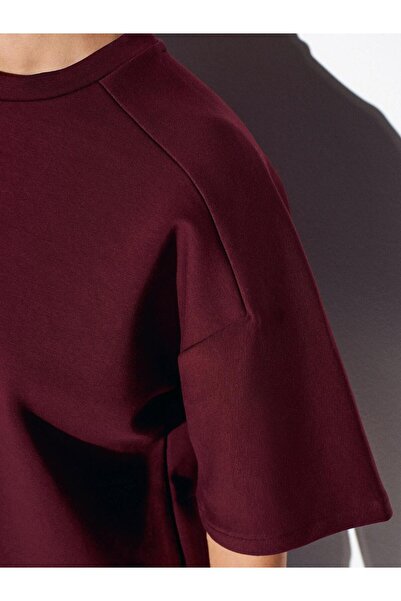 Dilvin 31975 Short Sleeve Oversize T-Shirt