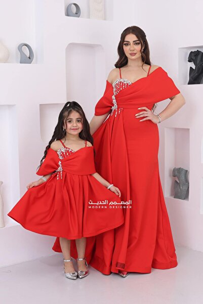 modern designer Luxury evening dress