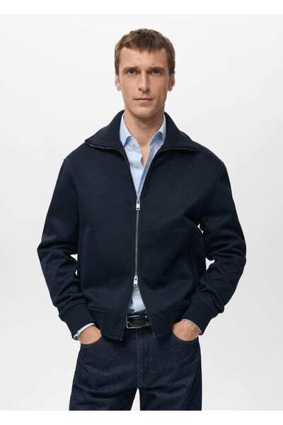 MANGO Man Fermuarlı sweatshirt