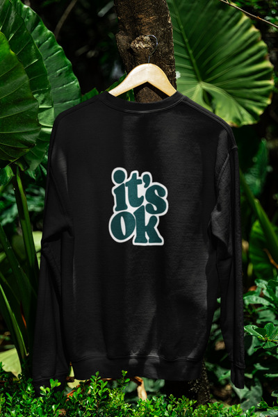 MG سترة رياضية من القطن المطبوع بأكمام طويلة مكونة من مبطن بالصوف خيوط من شا ...