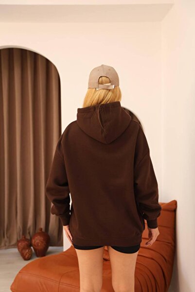 GRODYT Grody.T Hooded Three Thread Fleece Oversized Relaxed Fit Sweatshirt Drop Shoulder Kangaroo Pocket Hoodie