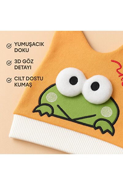 MYZİ STORE Newborn Baby Hat – 100% Cotton, Patterned & with Accessories – 0-5 Months