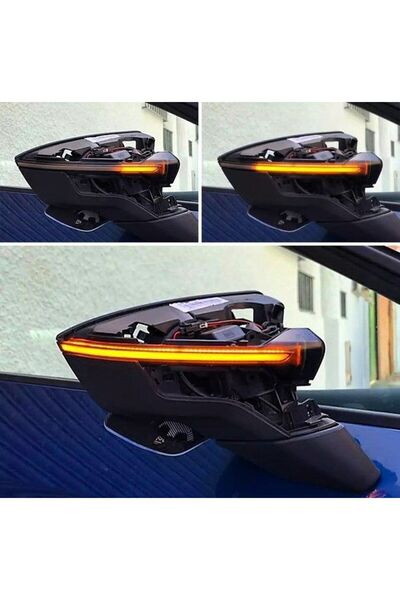 STİLİX GARAGE Seat Leon Fr Kayar Sinyal Dinamik Led 2013 Ve 2020 Arası Mk3 Ve...