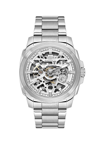 Bigotti Automatic Movement Original New Design Special Boxed Shipping Men's Wristwatch