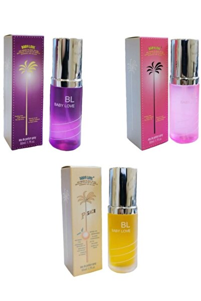 Baby love مجموعة عطور الاطفال بيبي لوف 3 قطع