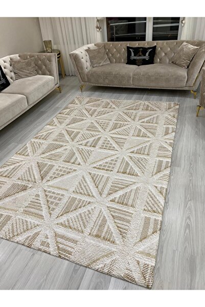 LİMAY Elastic Carpet Cover - Carpet Protector - Washable - Sponge-Free - Practical - Velvet Fabric - Decorative