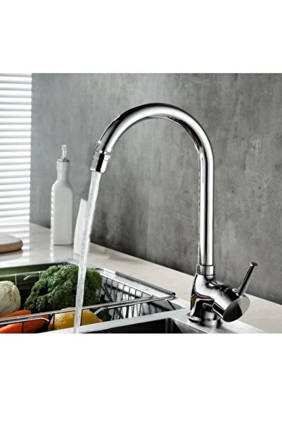 ESKAHOME Eska Armatür Oynar Başlıklı Lüx Mutfak Eviye Bataryası Musluğu Çeşmesi