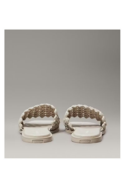 Calvin Klein Flat Slide Latt Sand Gravel