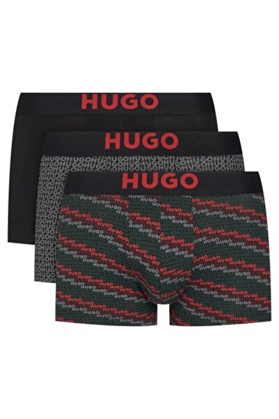 HUGO SİYAH 3'LÜ PAKET ERKEK BOXER
