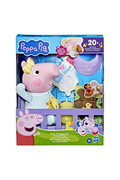 Hasbro PEPPA PIG OINKS AND SNUGGLES PLAYSET INTERACTIVE EVIE DOLL WITH ACCESSORIES