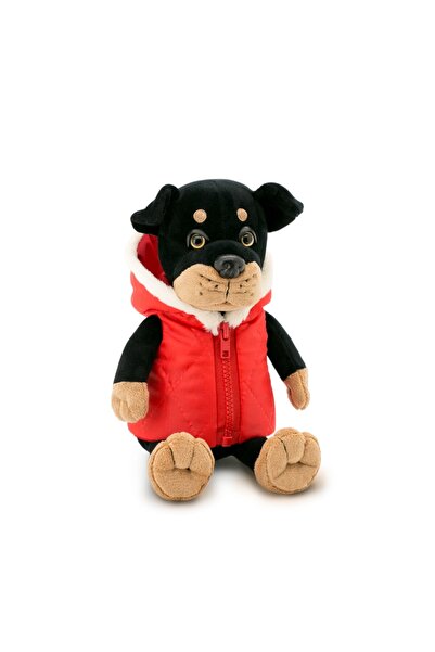 Orange Toys Max, catelul rottweiler, din plus, 20cm,