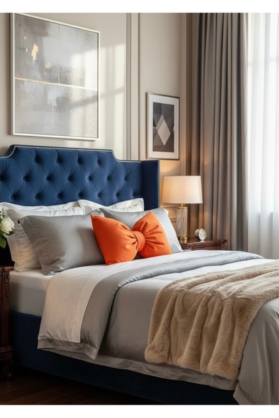 FARCY Bow-Shaped Decorative Pillow with Inner Filling Bow Ribbon Pillow Throw Pillow Cushion