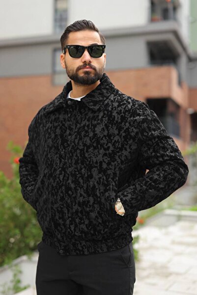 BASEL.CO Premium Special Velvet Quilted Padded Jacket/Coat - Bomber, Modern Oversize