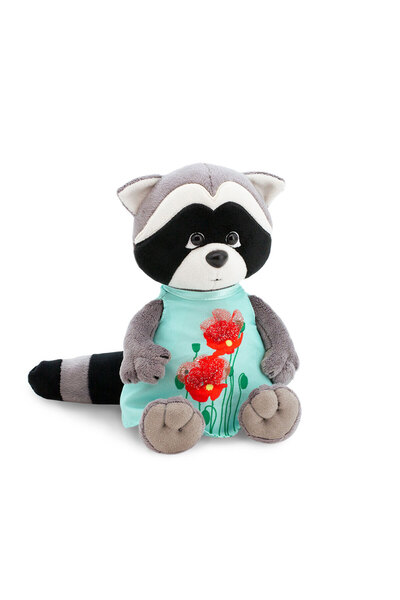 Orange Toys Jucarie din plus, Daisy, fetita raton cu rochita cu maci, 15cm,