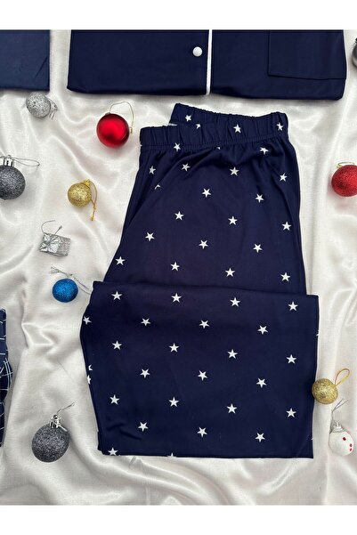 Lena Homewears Daily Comfortable Lover Couple Long Sleeve Pajama Set (Set of 2)