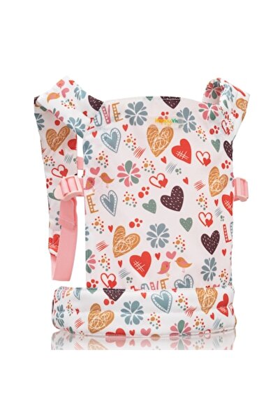 HappyVk Doll Carrier - Colored Hearts