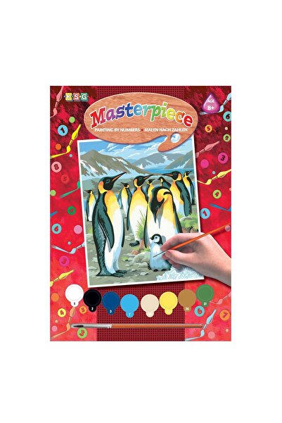 Sequin Art Creative painting set - JPBN - Penguin, 24x33x2cm,