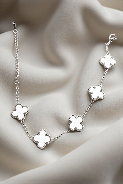 İyyaKee Stone Royal Pearl Petal Model Men's Steel Bracelet