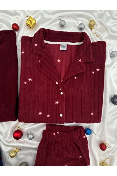 Lena Homewears Daily Comfortable Lover Couple Long Sleeve Pajama Set (Set of 2)