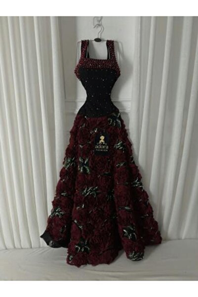 ADORA floral evening dress