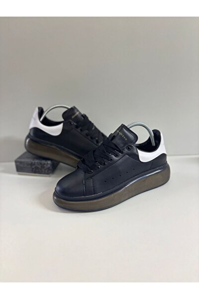 Şeffaf Taban Sneaker Ayakkabı Siyah Renk