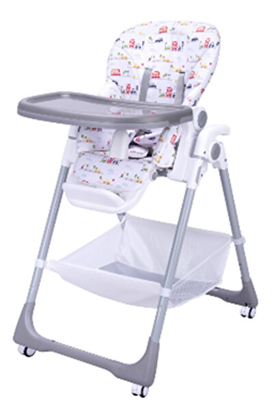Royal Baby Dining Chair, Adjustable in 6 Height Levels, Foldable, Sleeping Position, Wheels with Brake