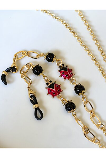 THİNBLACK Glasses Chain New Year Lucky Jewelry Lucky Bug Themed