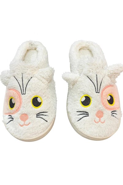 ALB TERLİK AYAKKABI SAN. TİC. LTD. ŞTİ. Γυναικείες βελούδινες παντόφλες για το σπίτι με σχέδιο γάτας – Μαλακές χειμερινές, αντιολισθητικές, ζεστές βελούδινες παντόφλες με σχέδιο γάτας