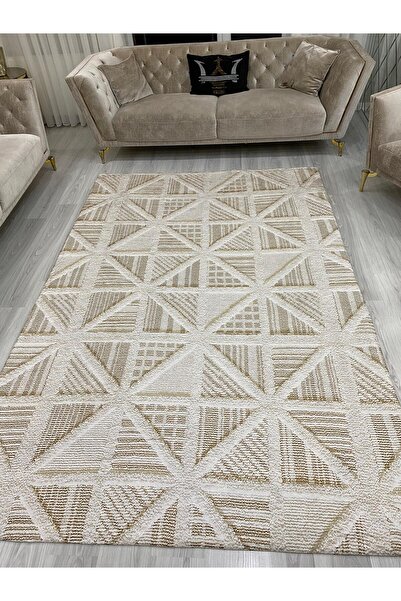 LİMAY Elastic Carpet Cover - Carpet Protector - Washable - Sponge-Free - Practical - Velvet Fabric - Decorative