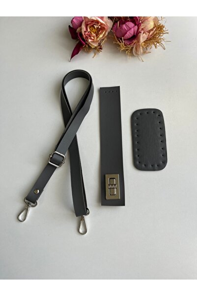 zg hobi aksesuar Faux Leather Knitting Bag Making Kit