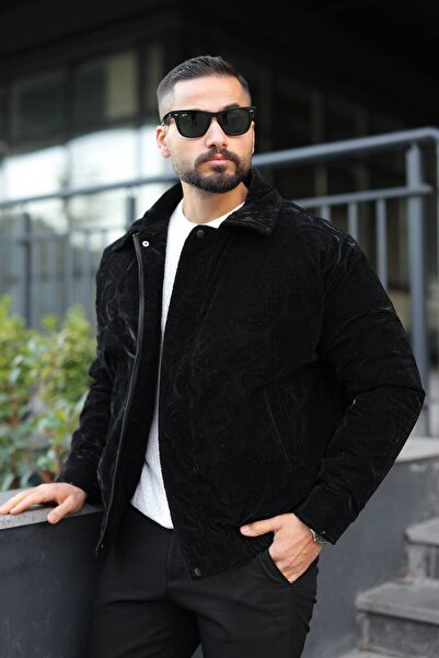 BASEL.CO Premium Special Velvet Quilted Padded Jacket/Coat - Bomber, Modern Oversize