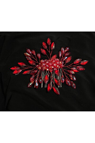 DesaAccessories Kristal ve Zirkon Taşlı, Gelin, Nişan, Kına, Davet Saç Aksesu...
