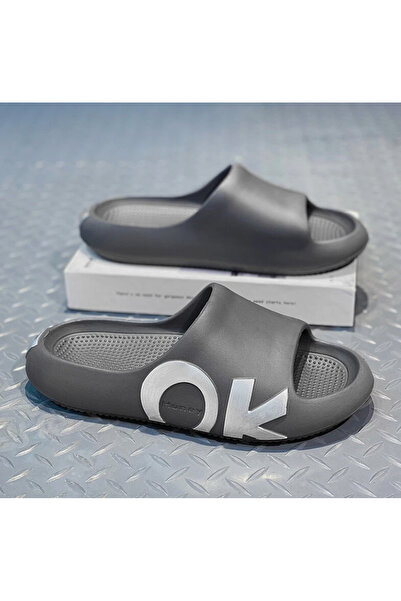 Without a mark OK Slippers - Stylish slippers made of EVA material with a soft, non-slip sole