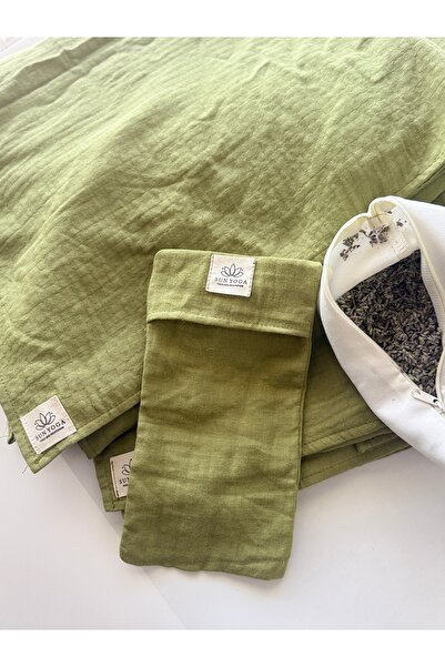 SUNYOGA Savasana Meditation Shawl & Eye Pillow - Eye Pillow Sleep Eye Mask Two Together