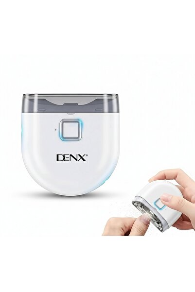 Denx Electric nail clipper with sander, USB rechargeable – Compact and lightweight design with LED light