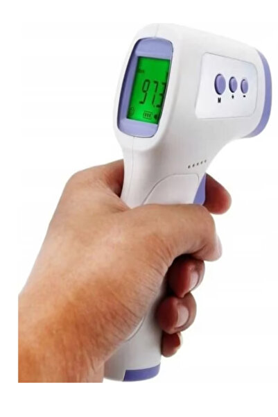 OEM Digital Infrared Thermometer, Non-Contact for Children – White/Purple