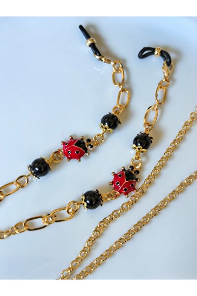 THİNBLACK Glasses Chain New Year Lucky Jewelry Lucky Bug Themed